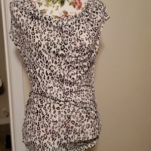 Animal print top